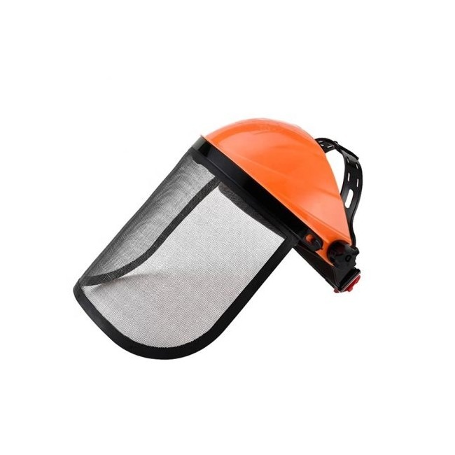 Safety Clear Face Shield Faceshield With Bond Safety Overall Organic Glass Visor Face Shield For Grinding (1)