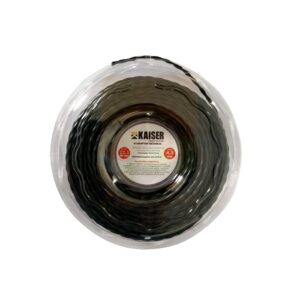 Μεσινέζα Kaiser Μαύρη Στριφτή 3.3mm 36.5m Made In Usa