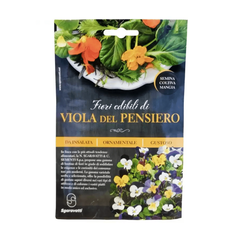 Viola Del Pensiero Βρώσιμα Λουλούδια Scaled E1623394463331