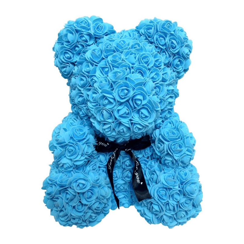 Rose Bear Blue